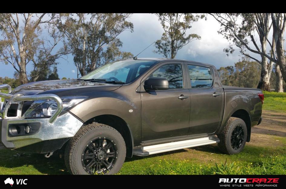 MAZDA BT 50 RAPTOR SATIN BLACK